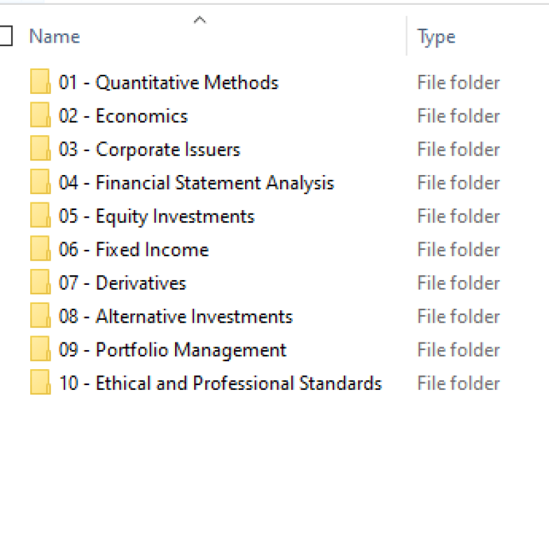 CFA 2026 Level 1 IFT High Yield Study Notes