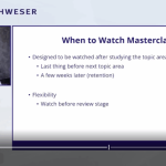 CFA 2026 Level 1 Schweser Masterclass Videos with Workbook (Instant Download)